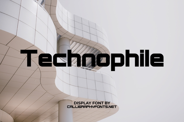 Technophile字体 1