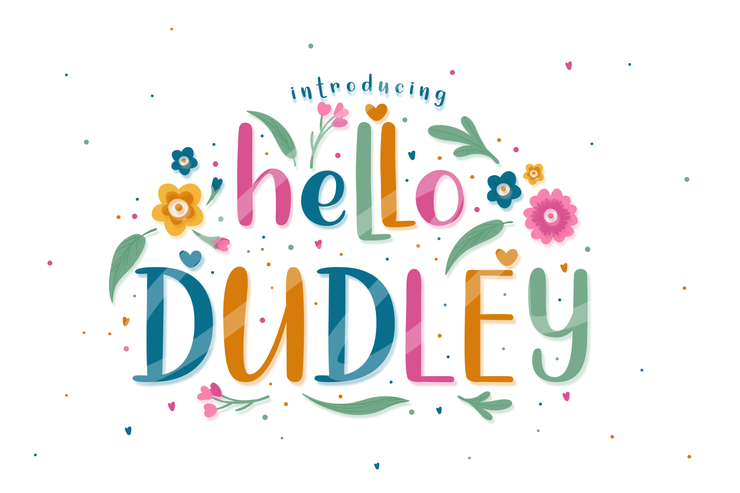 Hello Dudley字体 2