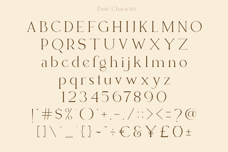 Lucky Change Serif字体 5