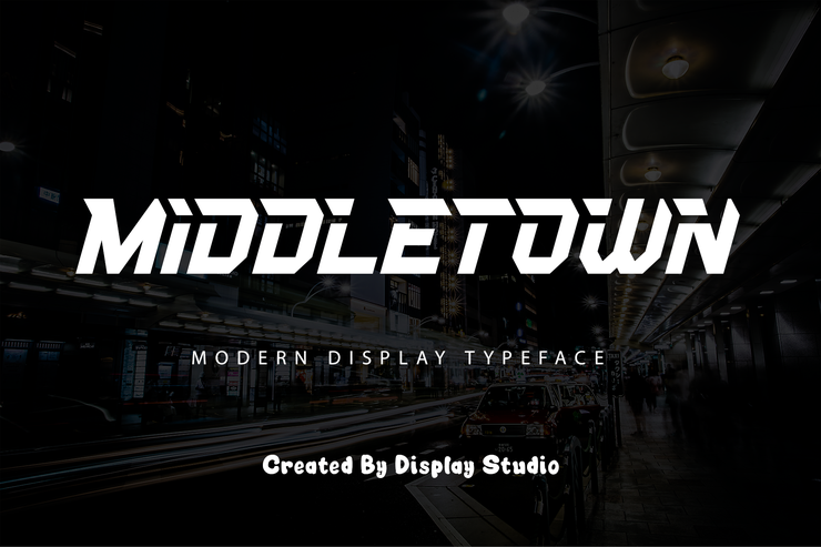 Middletown字体 1