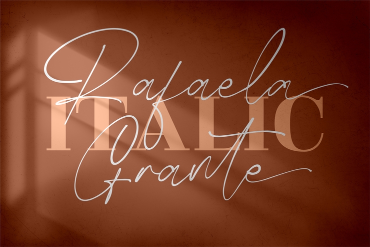 Rafaela Grante字体 5