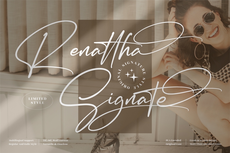 Renattha Signate字体 2