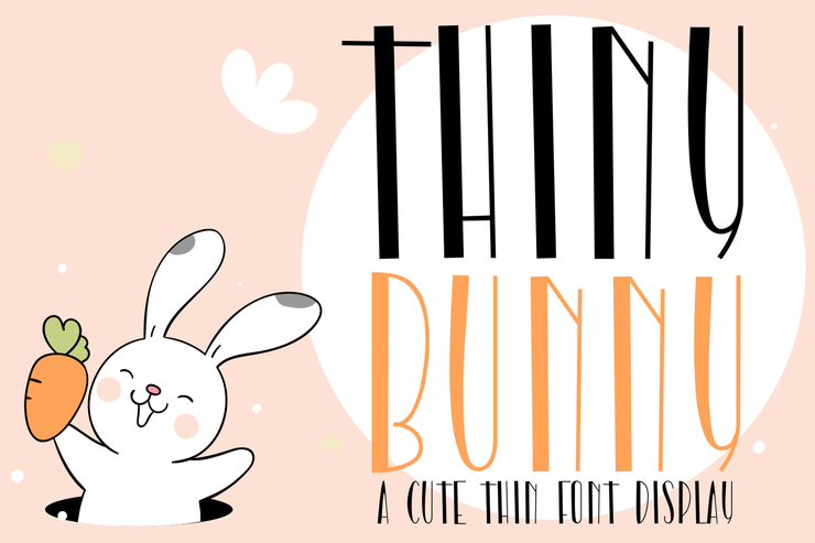 Thiny Bunny字体 4
