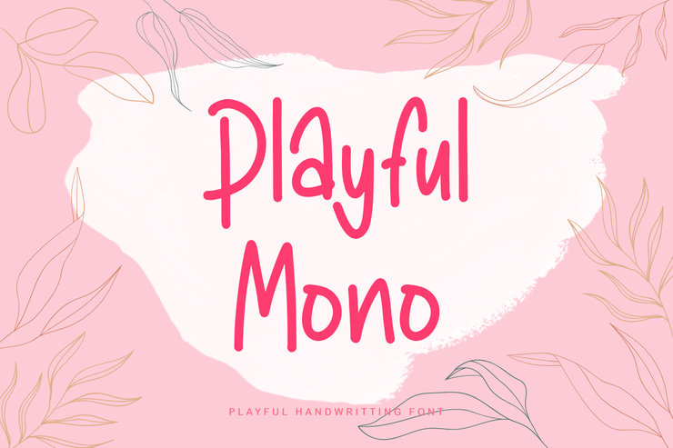 Playful Mono字体 4