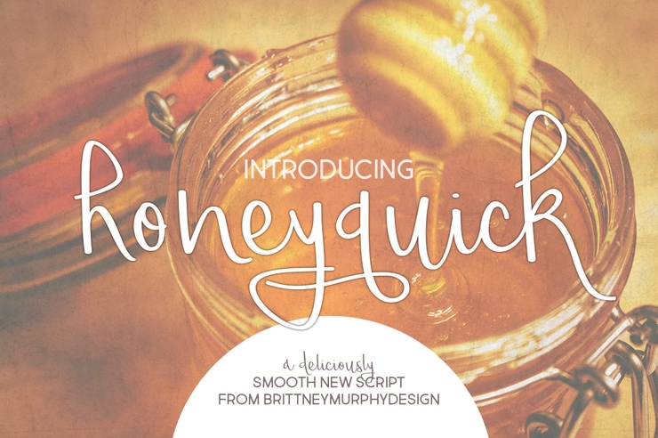 honeyquick字体 2
