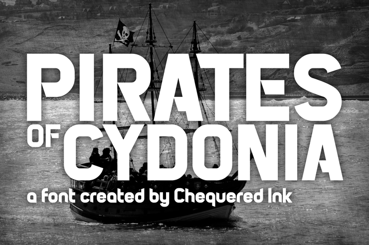 Pirates of Cydonia字体 1
