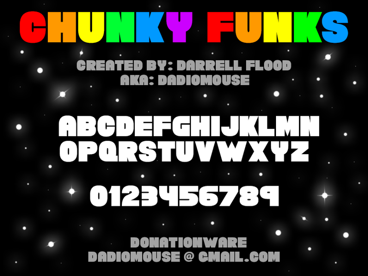 Chunky Funks字体 1