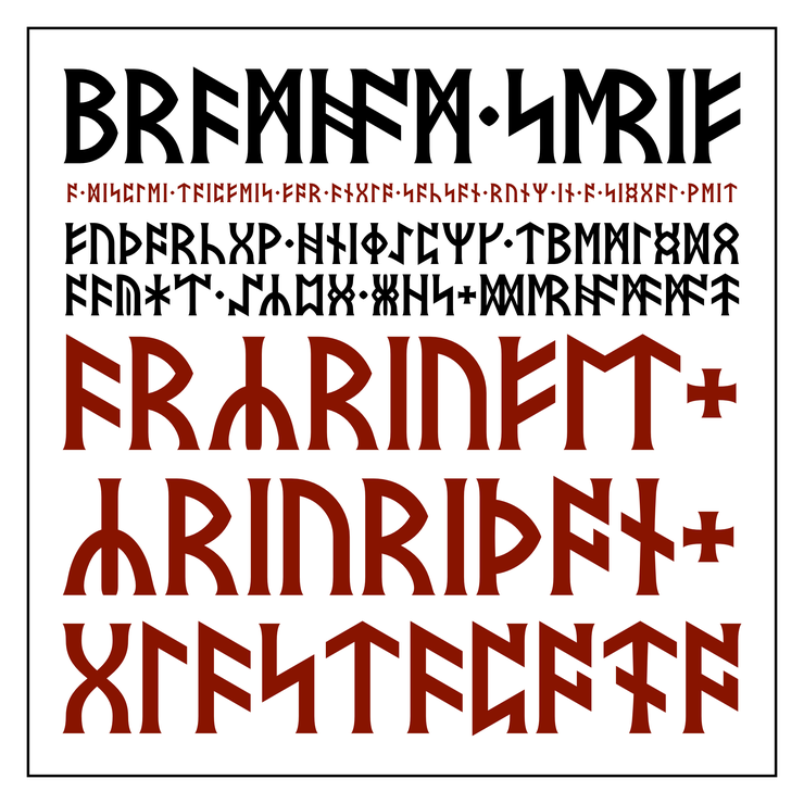 Bramham Serif字体 2