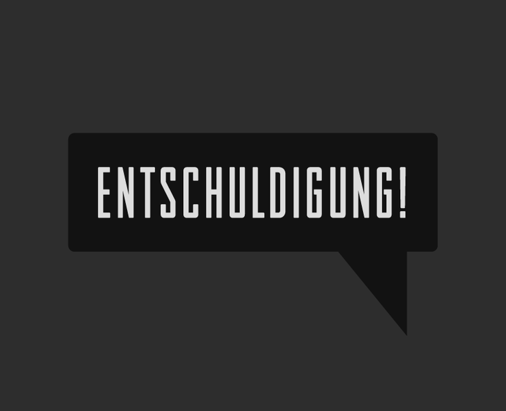 Entschuldigung字体 1