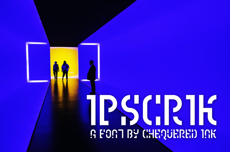 Ipscrik字体 1