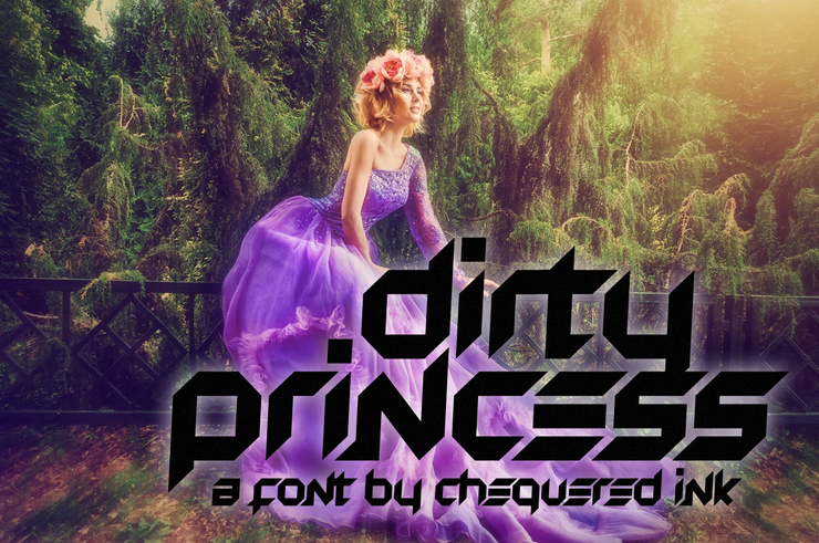 Dirty Princess字体 1
