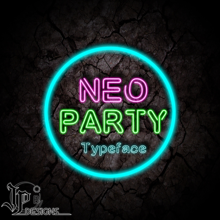 NÉO PARTY字体 1