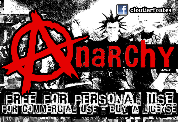 CF Anarchy字体 2