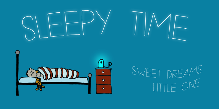 DK Sleepy Time字体 1