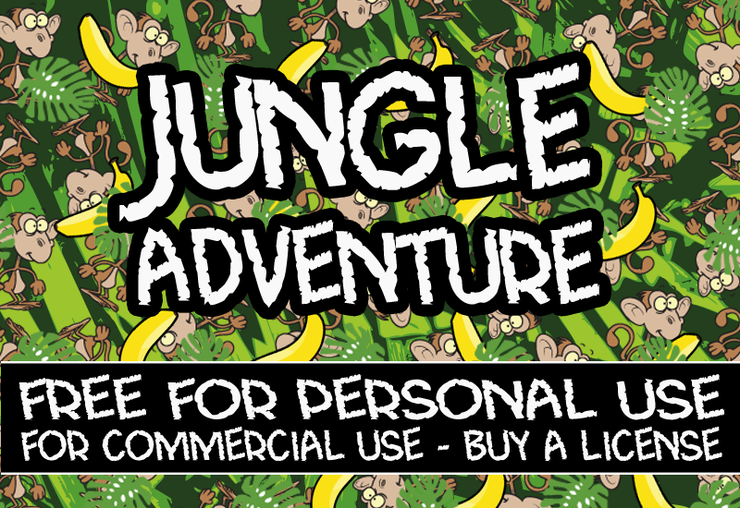 CF Jungle Adventure字体 3