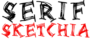 Serif sketchia字体 1