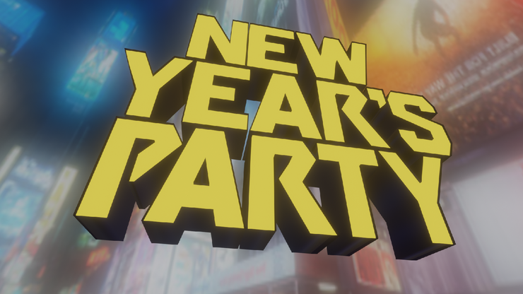 New Years' Party字体 2