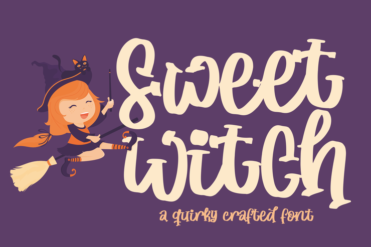Sweet Witch字体 3