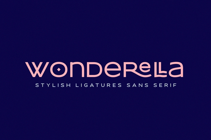wonderella字体 1
