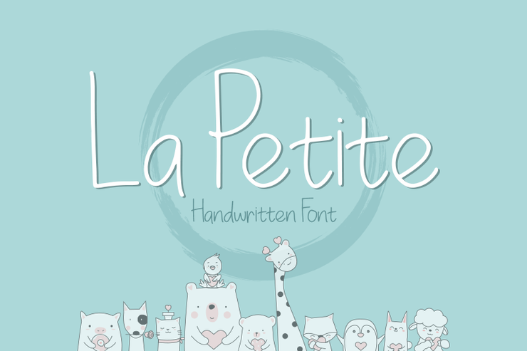 La Petite字体 1