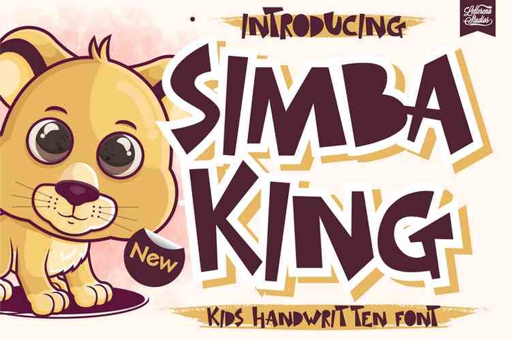 SIMBA KING字体 3