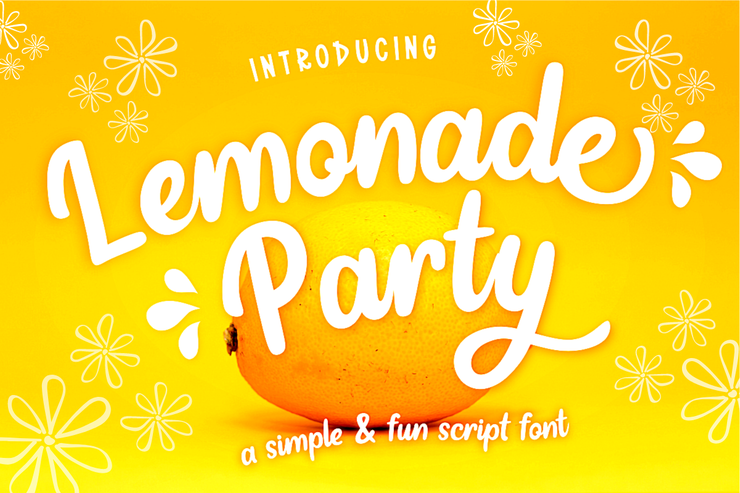 Lemonade Party字体 1