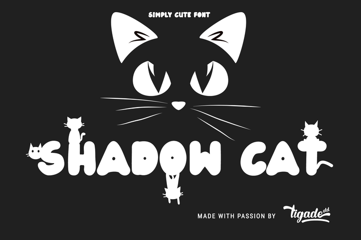 Shadow Cat字体 4