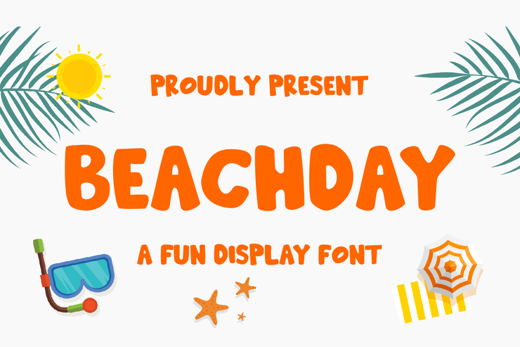 Beachday字体 1