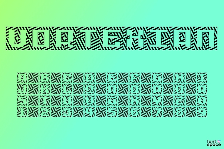 Vortexian字体 2
