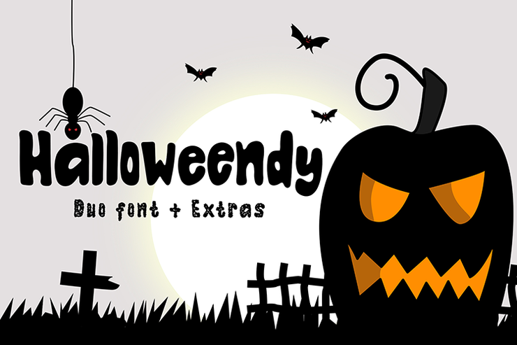 Halloweendy字体 1