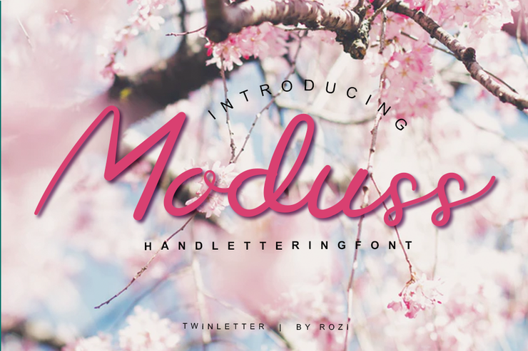 Moduss字体 1