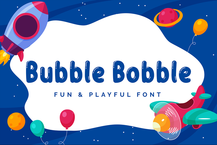 Bubble Bobble字体 1