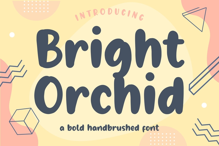 Bright Orchid字体 1