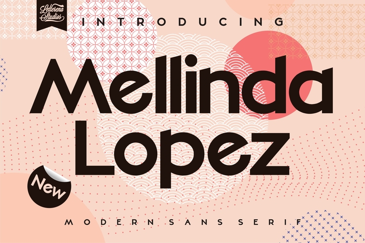Mellinda Lopez字体 1