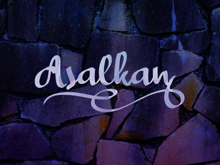 a Asalkan字体 1