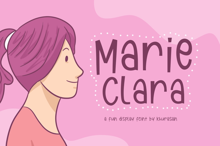 Marie Clara字体 1