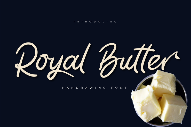 Royal Butter字体 1