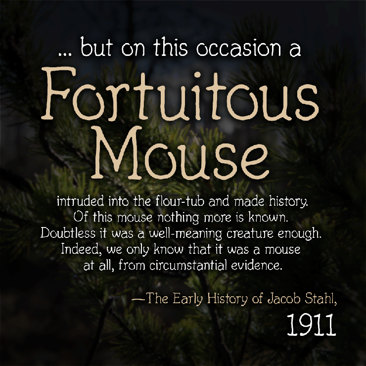 Fortuitous Mouse字体 2