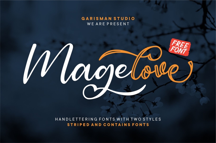 Magelove字体 1