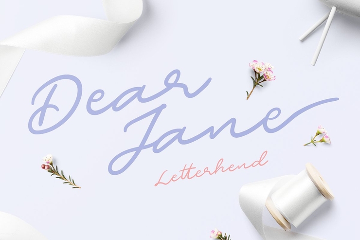 Dear Jane字体 1