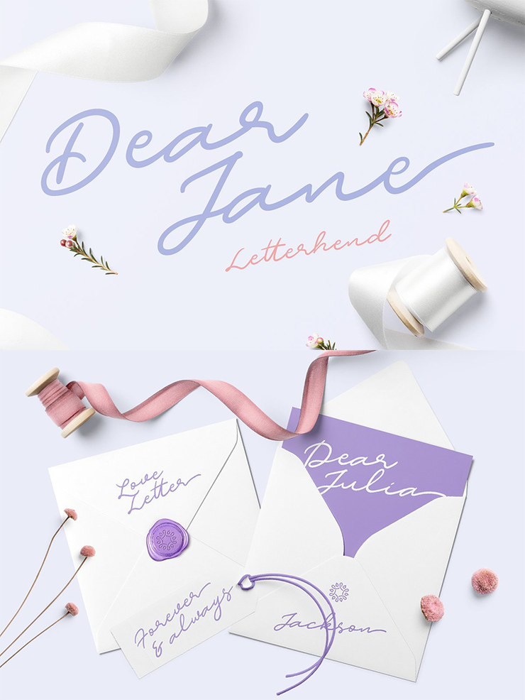 Dear Jane字体 3