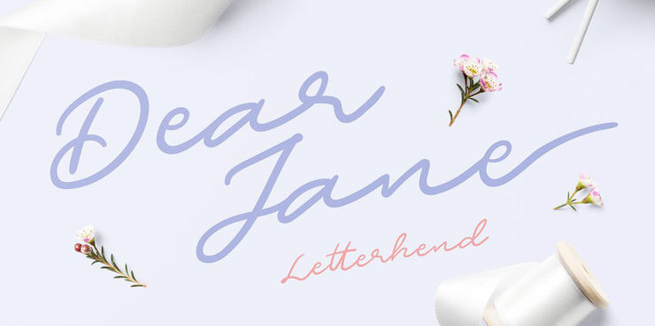 Dear Jane字体 4