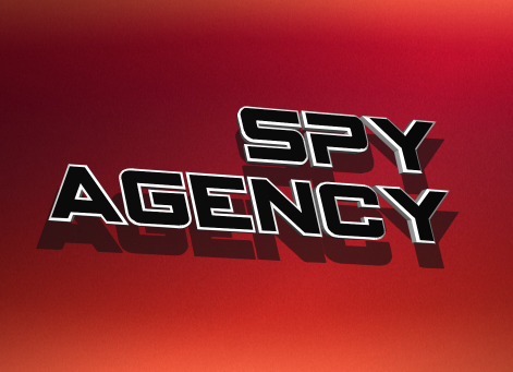 Spy Agency字体 3