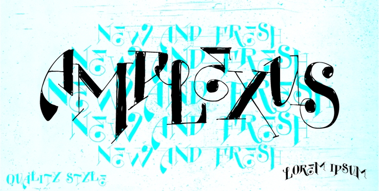 Vtks Amplexus字体 1