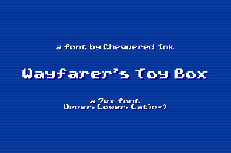 Wayfarer's Toy Box字体 1