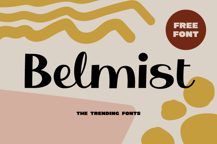 Belmist字体 1