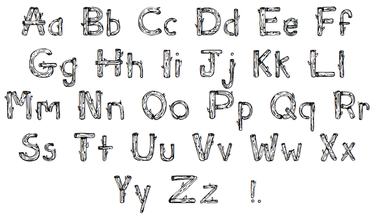 Sketch Logs字体 1