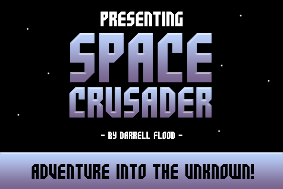 Space Crusader字体 1