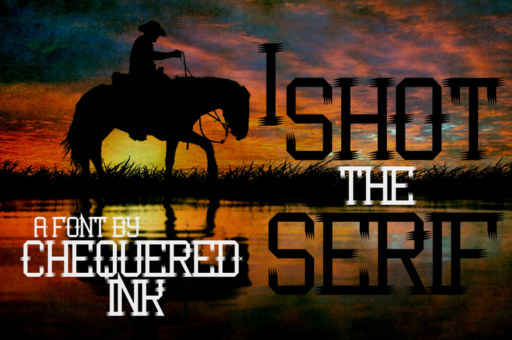 I Shot the Serif字体 1