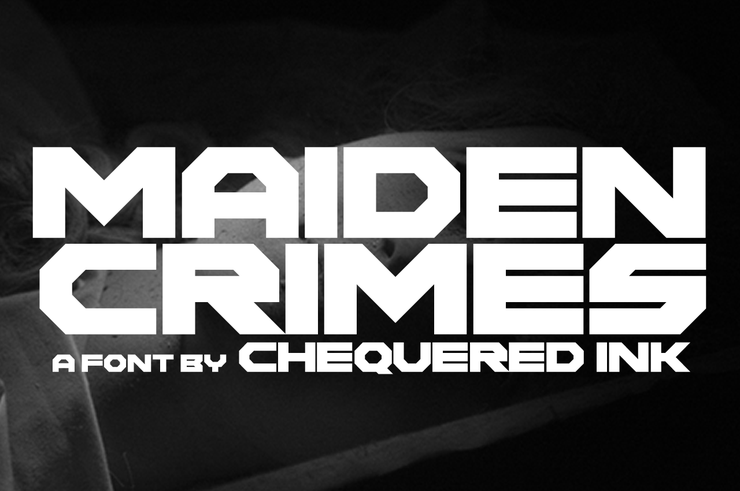 Maiden Crimes字体 1